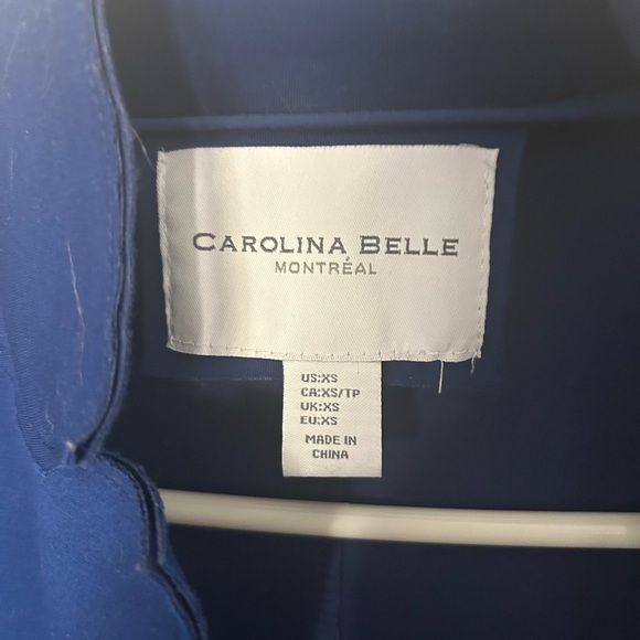 Blue trench coat - Picture 5 of 6